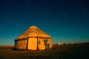 A yurt in it's home land, Kyrgyzstan